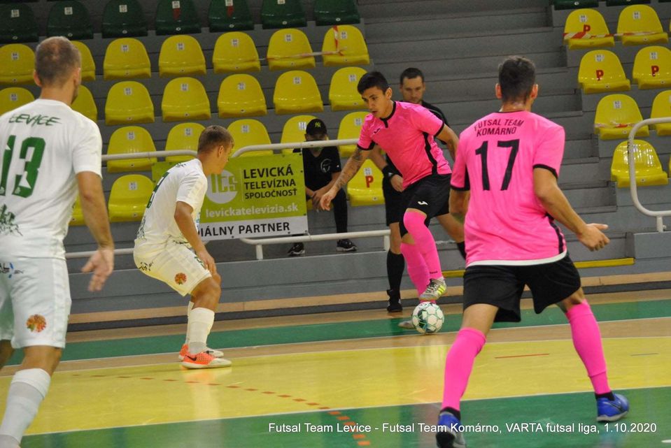 Futsal Team Komárno vs. Levice.
