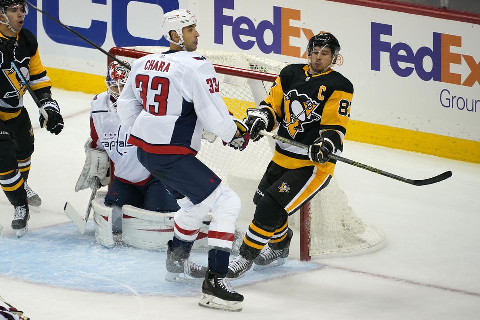 Pittsburgh Penguins - Washington Capitals (Zdeno Chára, Sidney Crosby)