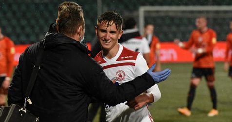 Stredopoliar Trenčína Artur Gajdoš debutoval v našej lige vo veku 16 rokov