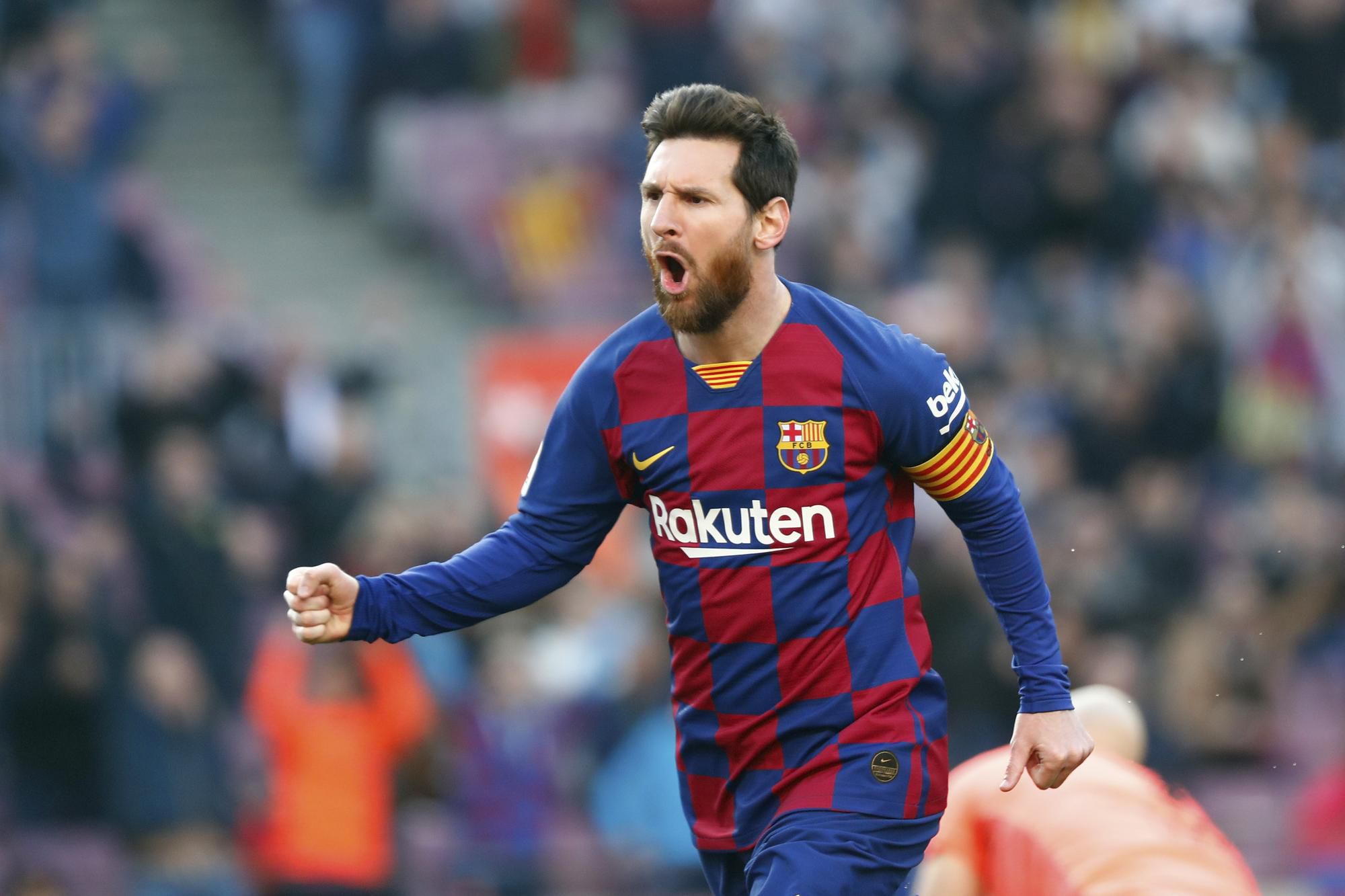Hviezda FC Barcelona Lionel Messi.