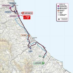 10. etapa Giro d'Italia 2020 - mapa, profil a favoriti na víťazstvo