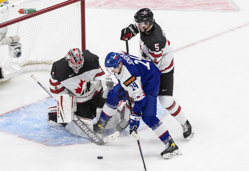 MS v hokeji U20: Slovensko - Kanada