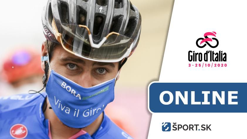 ONLINE: 4. etapa Giro d'Italia 2020.