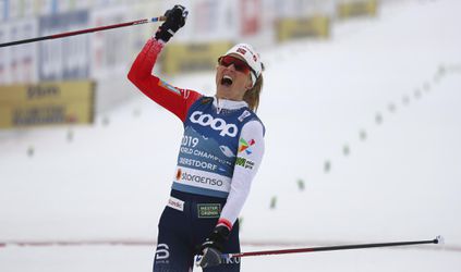 MS: Therese Johaugová v Oberstdorfe obhájila zlato v skiatlone