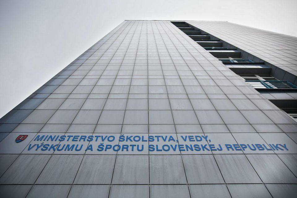 Ministerstvo školstva Slovenskej republiky.