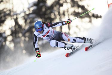 Petra Vlhová bojuje v 2. kole obrovskému slalomu v Kranjskej Gore