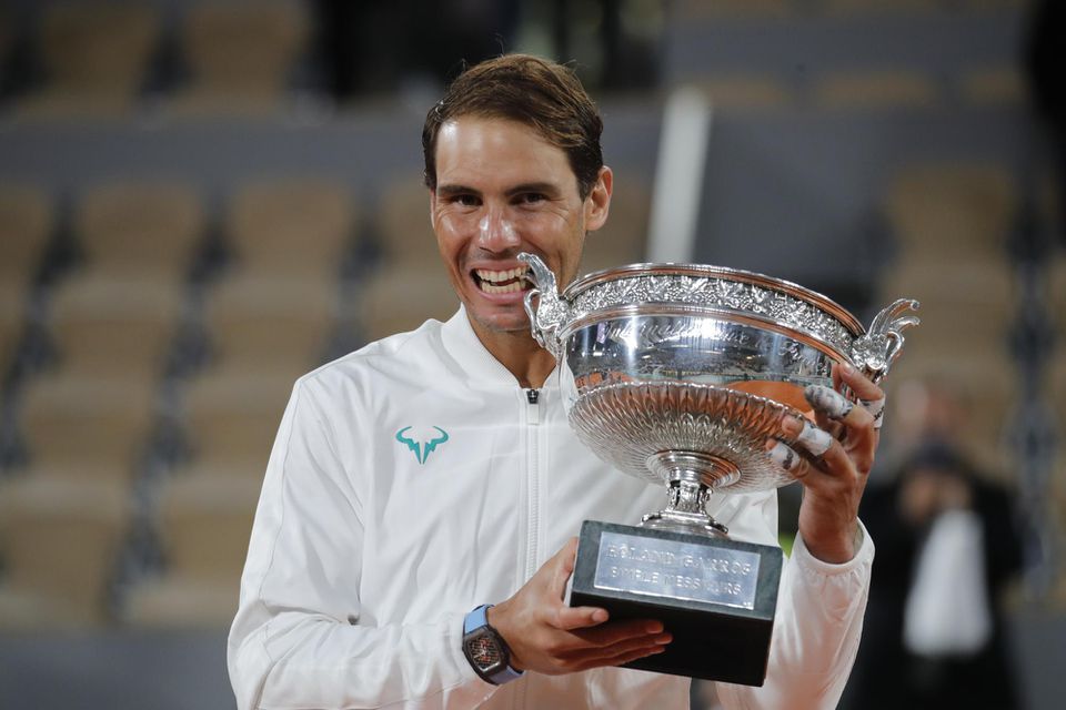 Rafael Nadal po víťazstve na Roland Garros 2020
