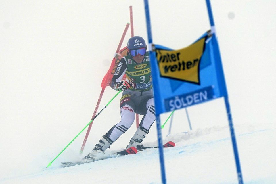 Petra Vlhová v 1. kole obrovského slalomu v rakúskom Söldene
