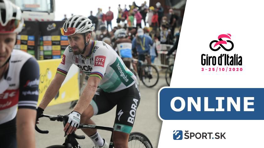 ONLINE: 18. etapa Giro d'Italia 2020