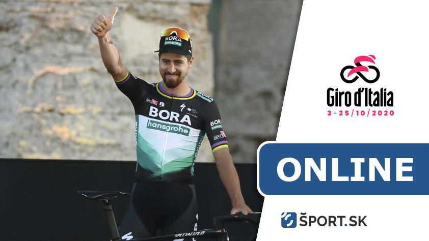 ONLINE: 1. etapa Giro d'Italia 2020