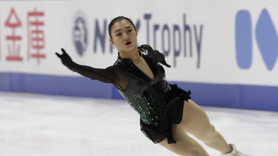 Kaori Sakamotová na NHK Trophy