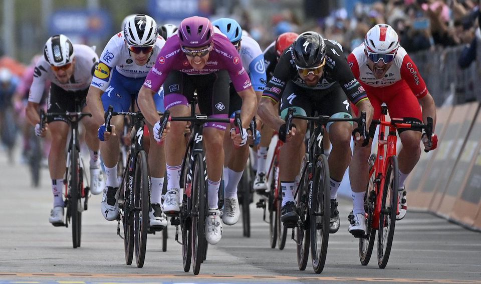 Peter Sagan na Giro.