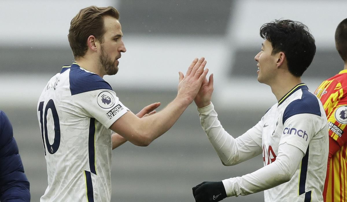 Harry Kane a Son Heung-min z Tottenhamu Hotspur