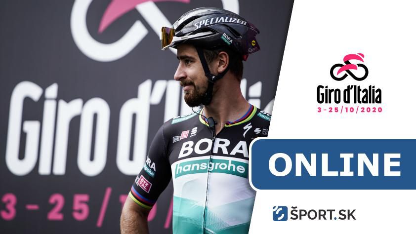 ONLINE: 6. etapa Giro d'Italia 2020