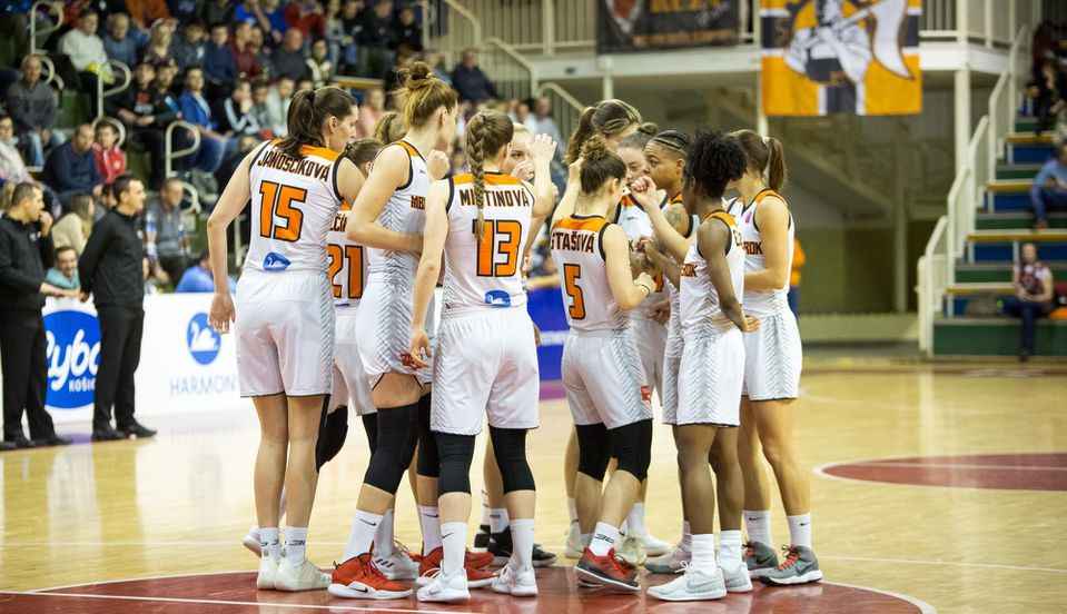 Basketbalistky MBK Ružomberok