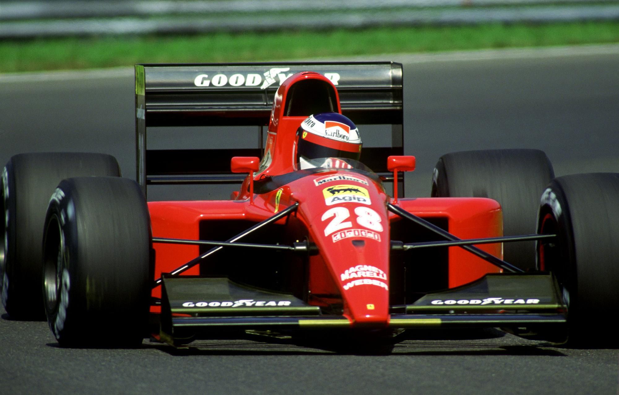 Jean Alesi na Ferrari v roku 1991