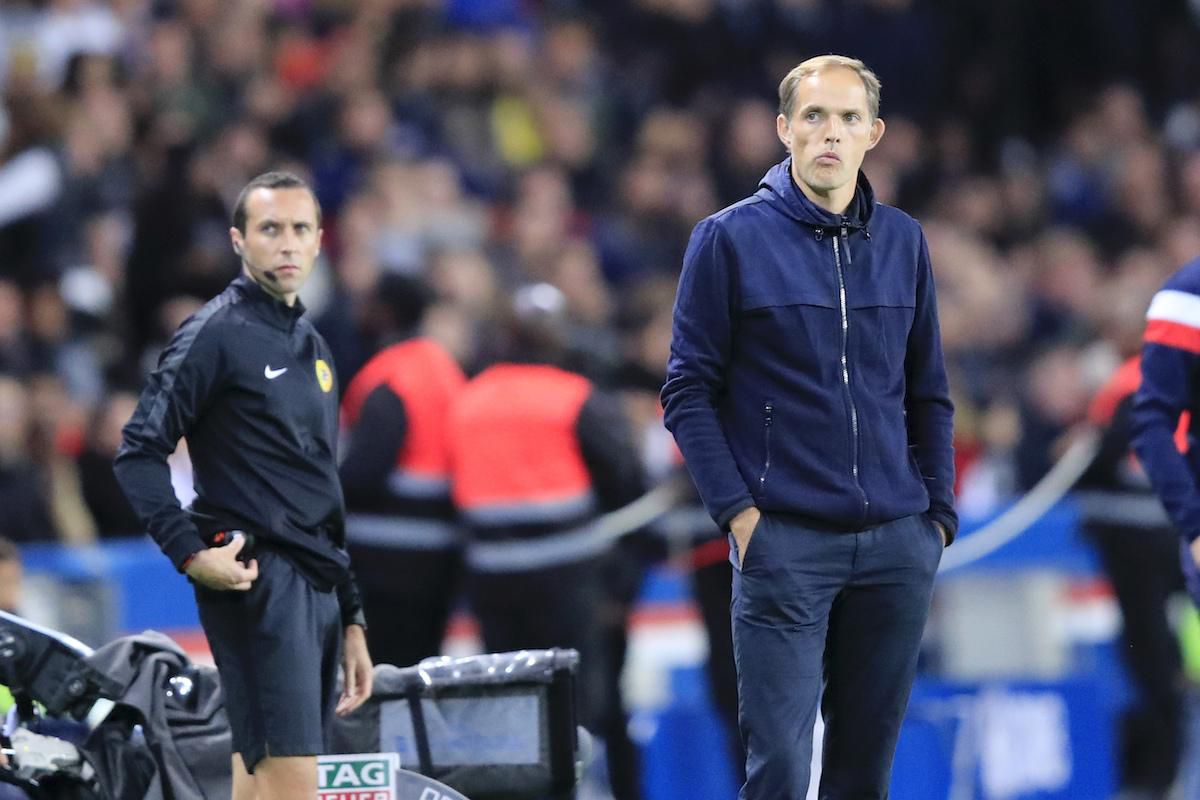 Tréner PSG Thomas Tuchel.