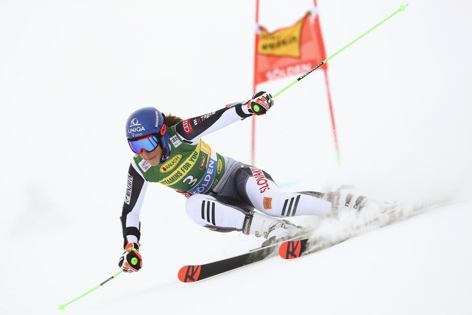 Petra Vlhová v 1. kole obrovského slalomu v rakúskom Söldene