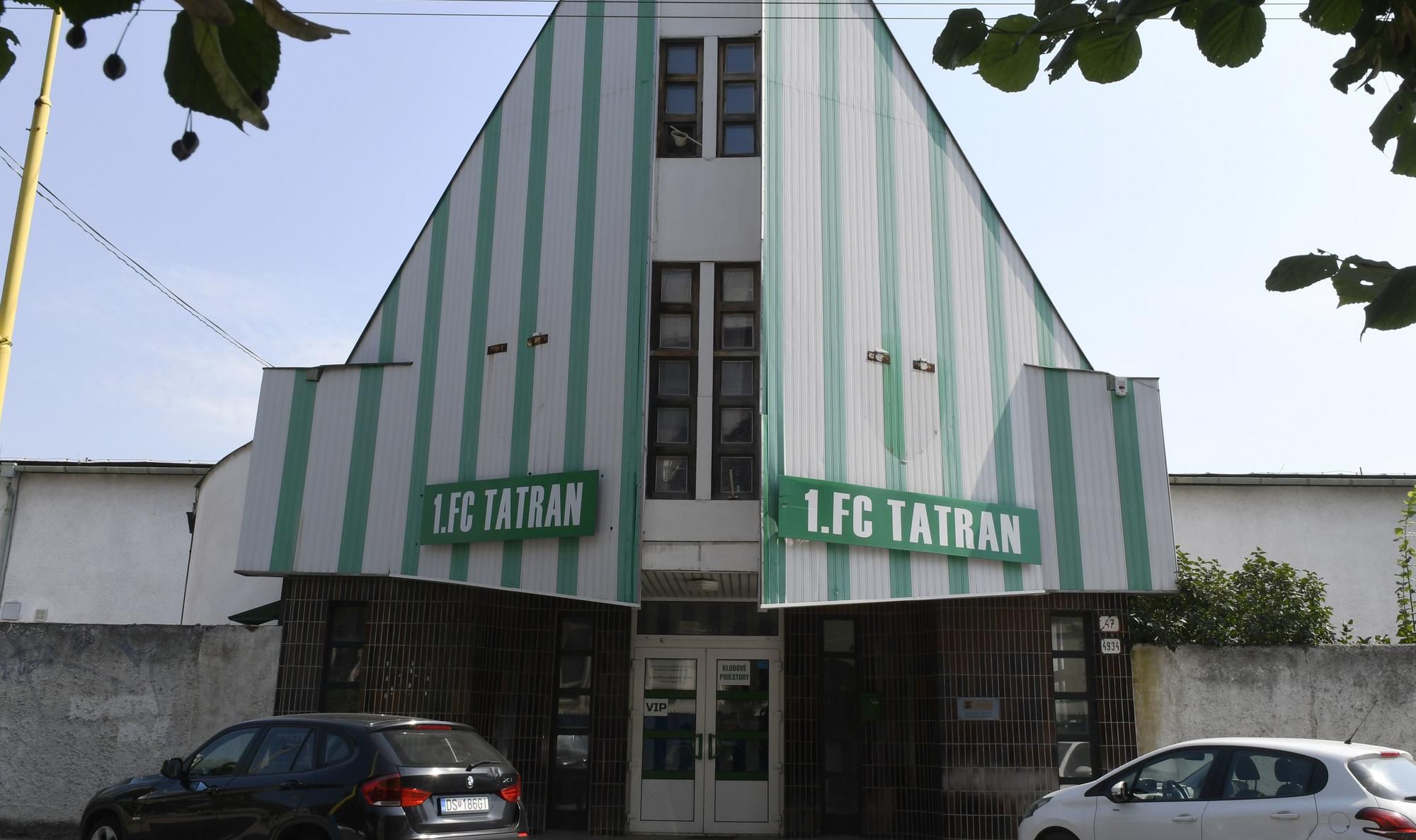 Vstup do štadióna 1. FC Tatran Prešov