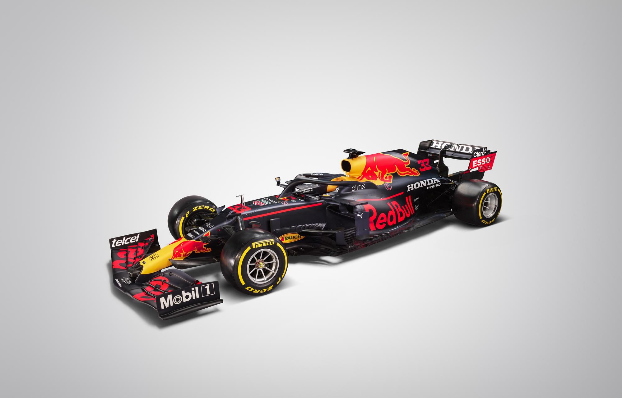 Monopost tímu Red Bull pre sezónu 2021 s označením RB16B.