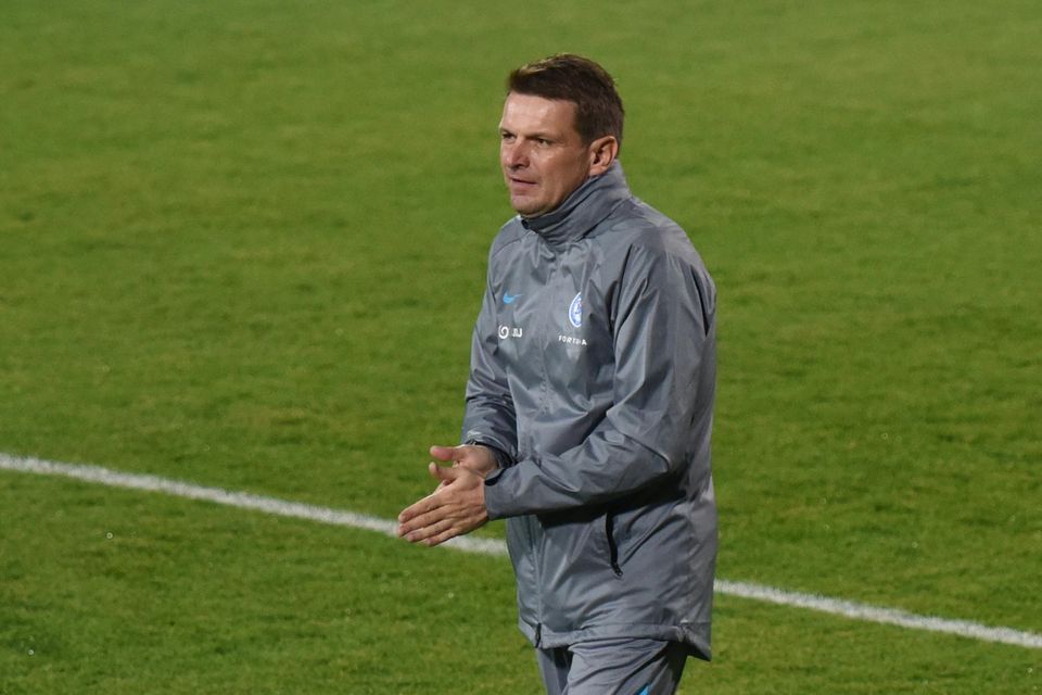 tréner slovenskej futbalovej reprezentácie Štefan Tarkovič