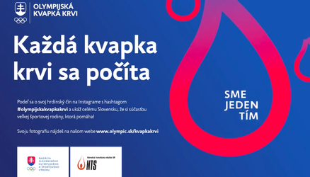 Známi slovenskí športovci a SOŠV vyzvali ľudí na darovanie krvi