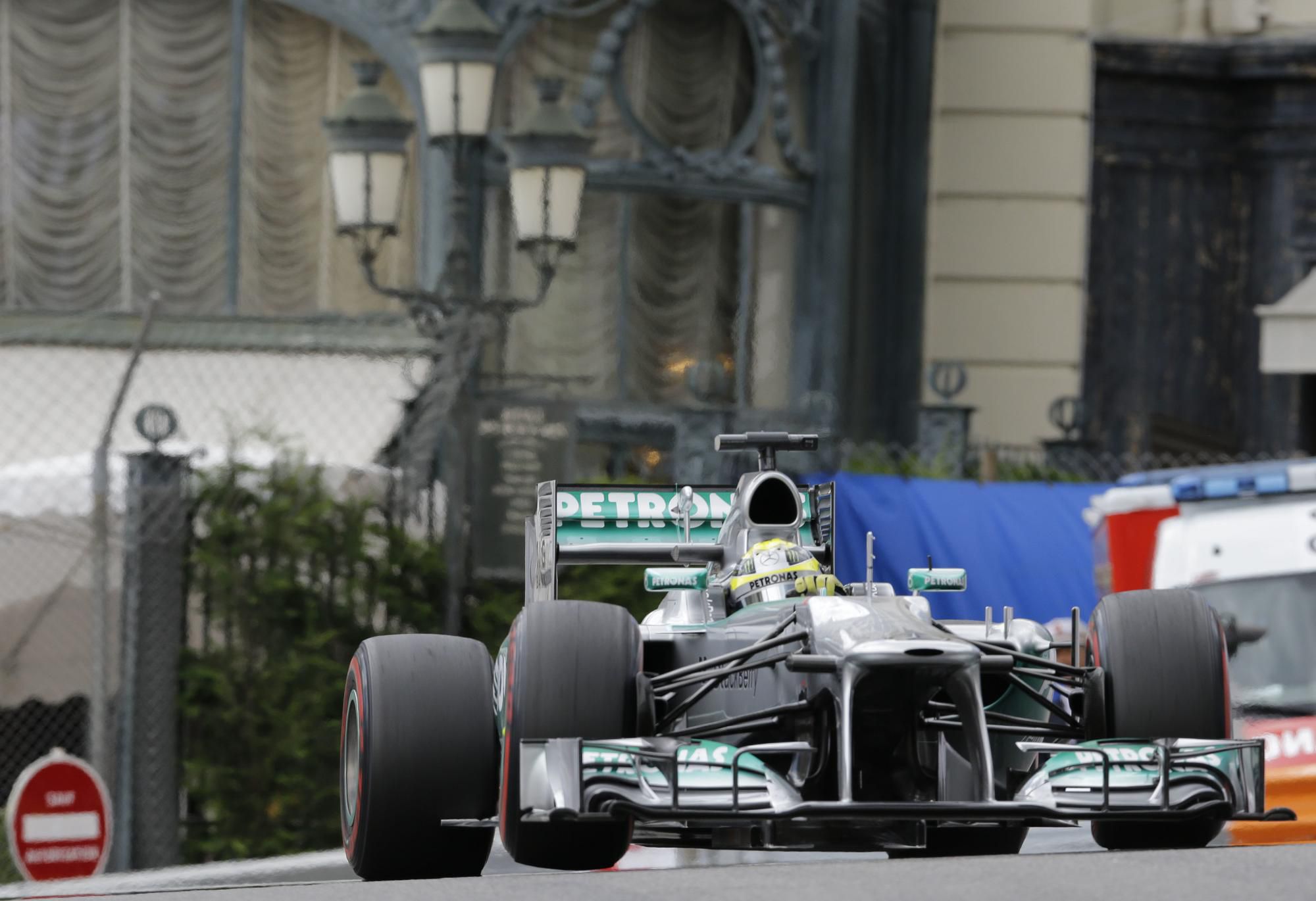 Nico Rosberg na Mercedese v roku 2013.