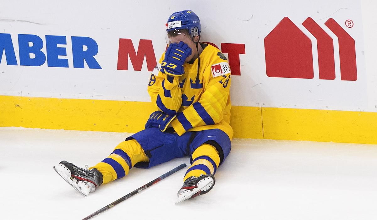 Švédsky hokejista Noel Gunler