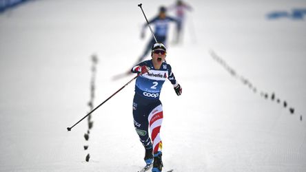 Tour de Ski: Američanky s dôvodom na radosť. Lauklinová triumfovala v etape a Digginsová v celkovom poradí