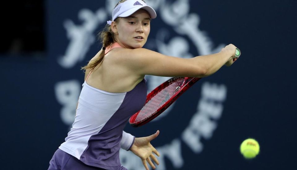 Kazašská tenistka Jelena Rybakinová.