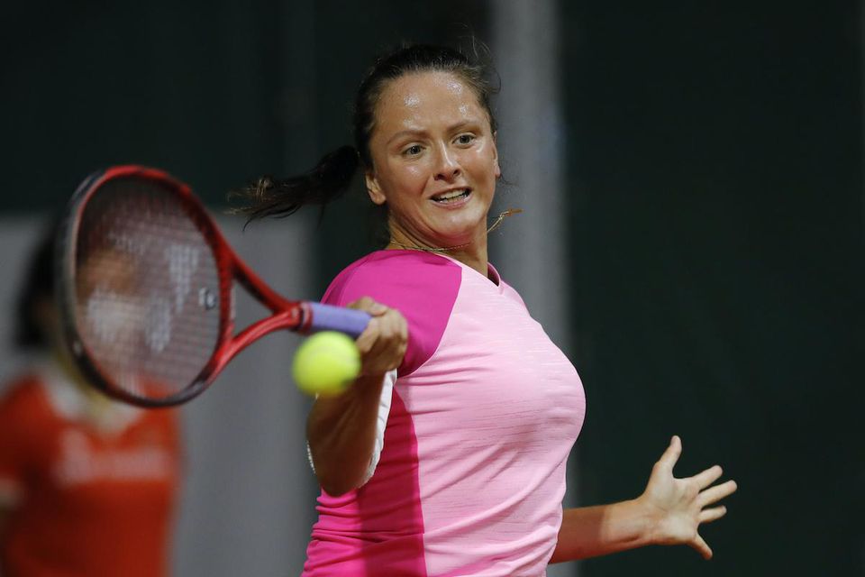 Slovenská tenistka Viktória Kužmová.
