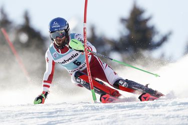 Svetový pohár: Marco Schwarz dosiahol v Adelbodene prvé slalomové víťazstvo