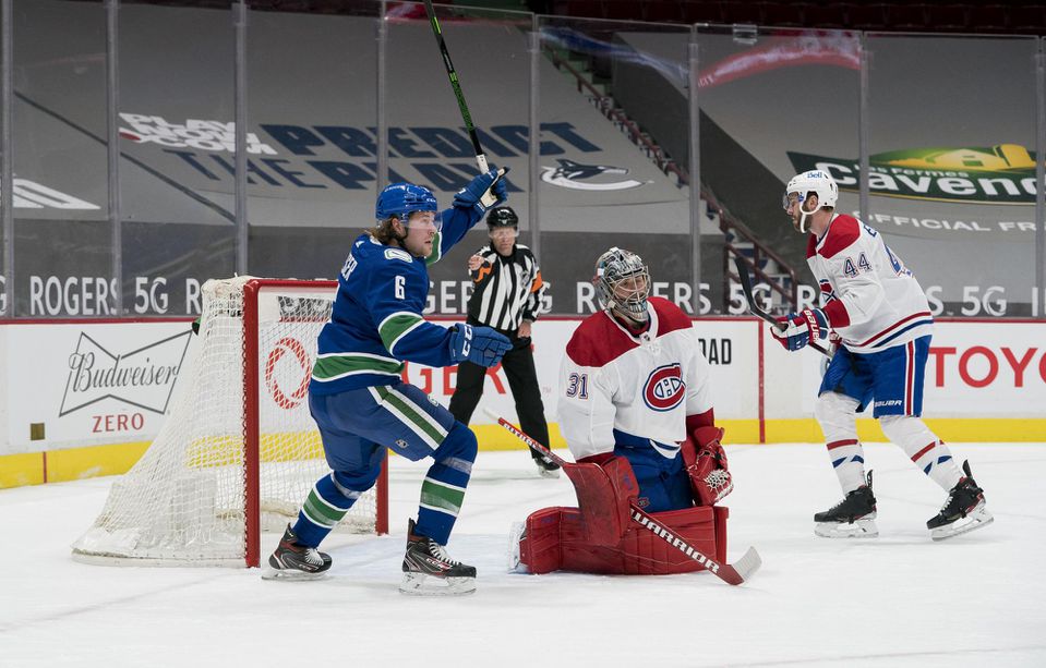 Montreal Canadiens at Vancouver Canucks