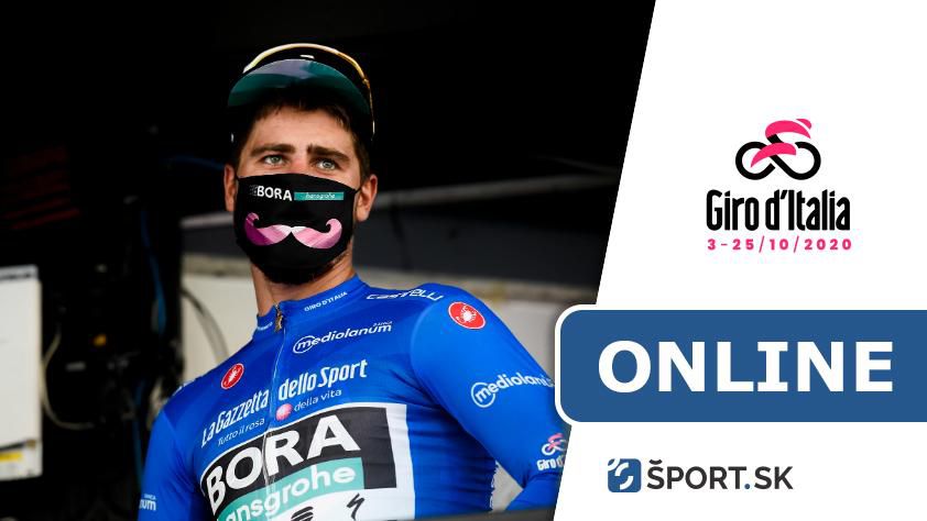ONLINE: 3. etapa Giro d'Italia 2020