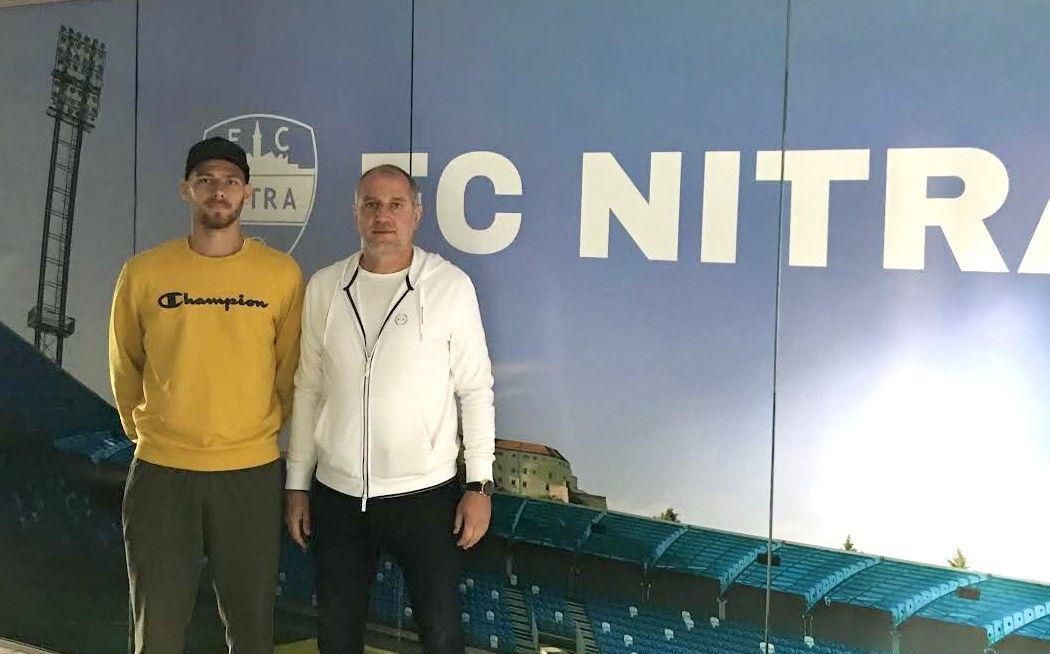 Erik Šuľa a Martin Peško (FC Nitra)