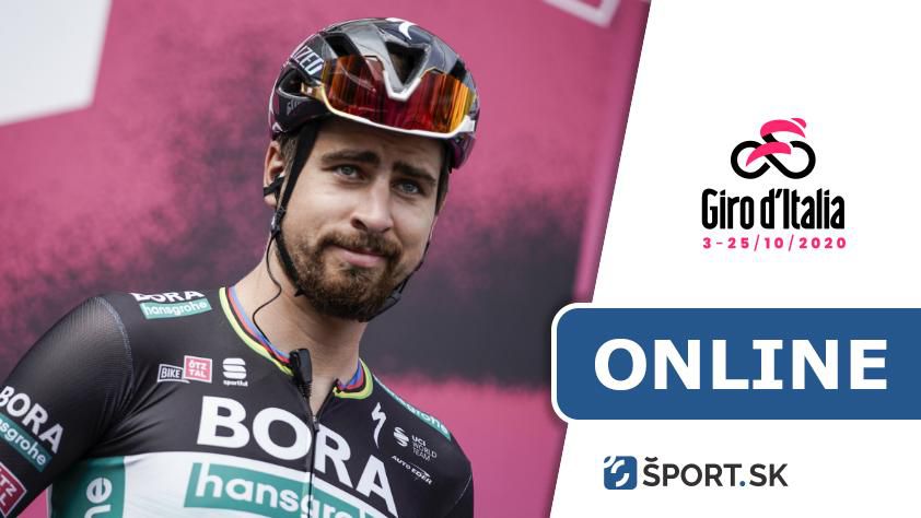 ONLINE: 5. etapa Giro d'Italia 2020
