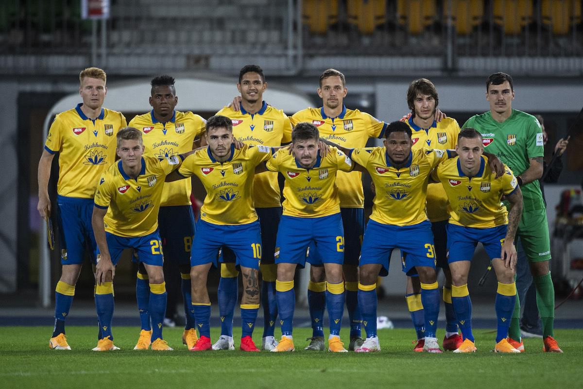 Futbalisti FC DAC 1904 Dunajská Streda.