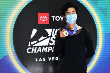 Krasokorčuľovanie: Nathan Chen získal piaty titul národného šampióna za sebou