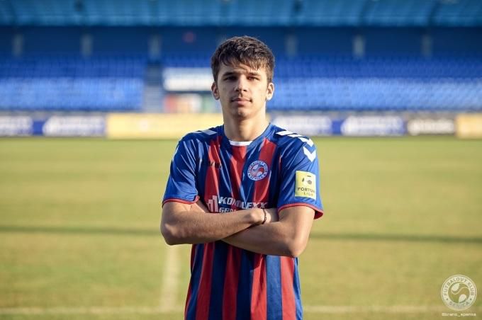 Gabriel Hornyák v drese FK Senica