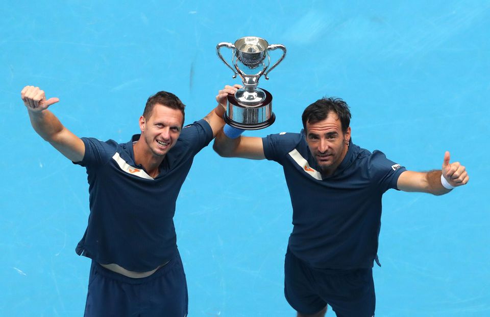 Filip Polášek a Ivan Dodig s trefojou za víťazstvo na Australian Open