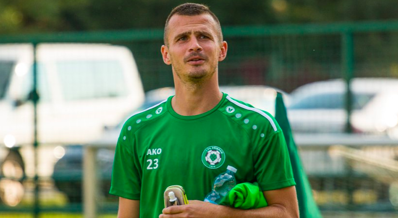 Slovenský futbalový obranca Peter Kleščík.