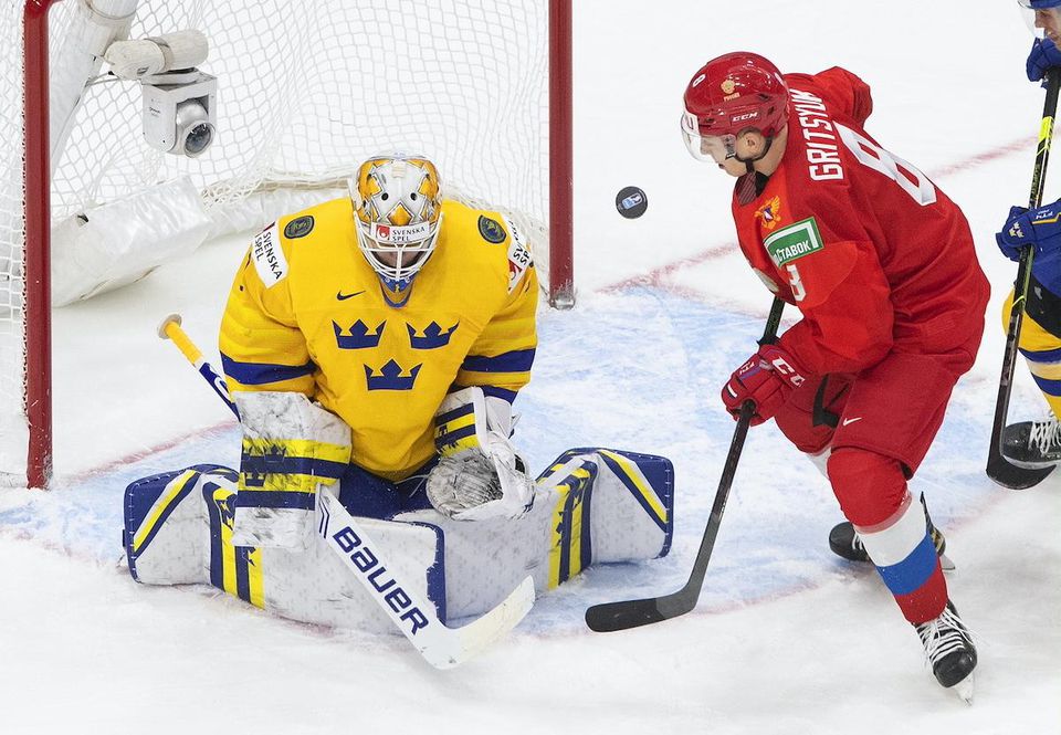 MS v hokeji U20: Švédsko - Rusko.