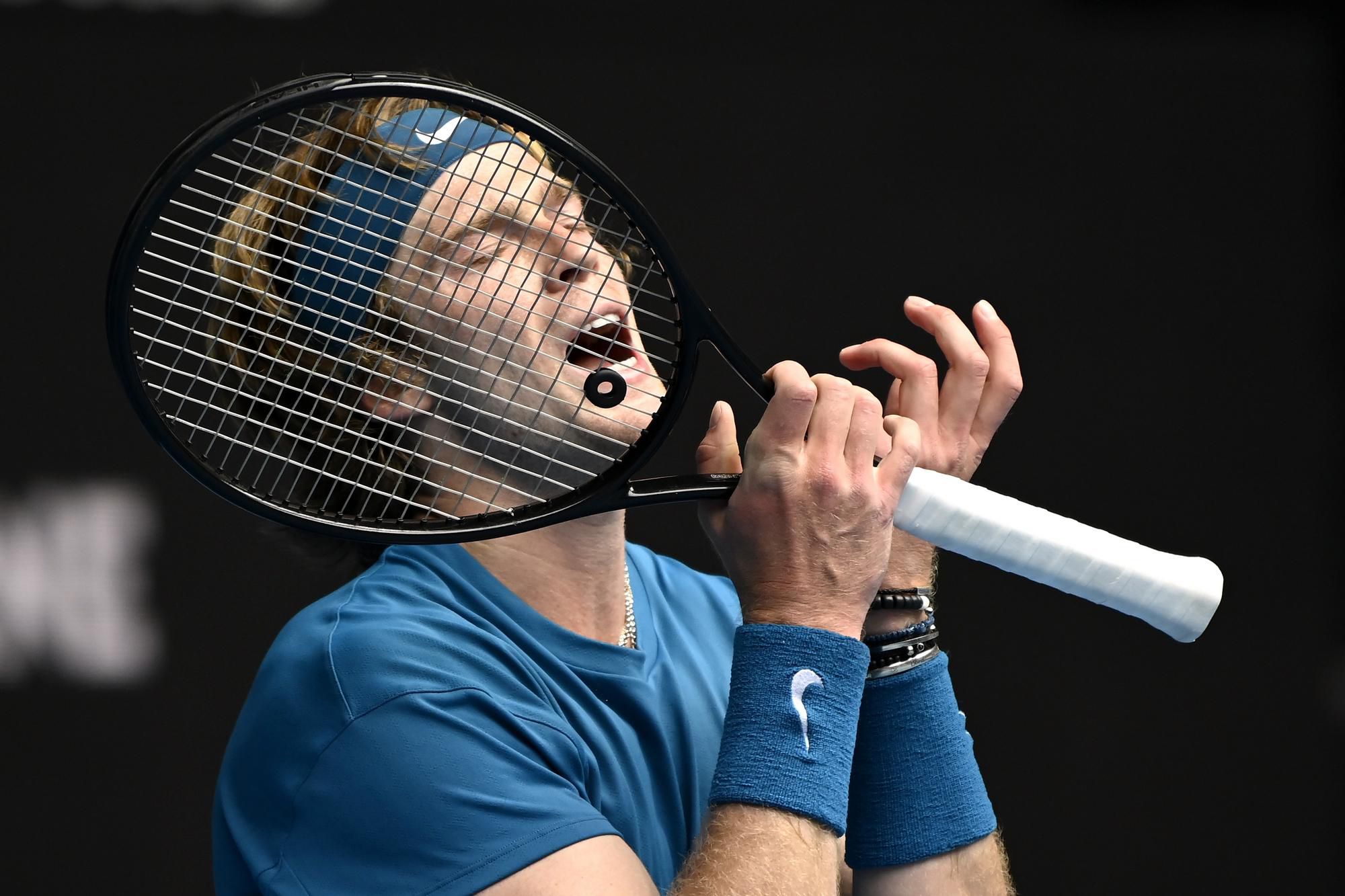 Andrej Rubľov na Australian Open 2021