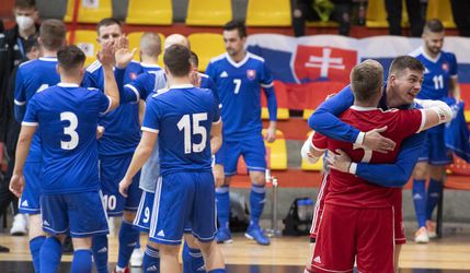 Slovenskí futsalisti v kvalifikácii na ME 2022 deklasovali Grécko