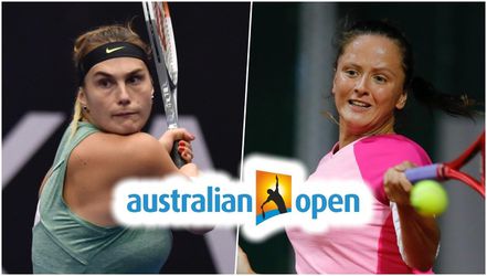 Arina Sobolenková - Viktória Kužmová (Australian Open)