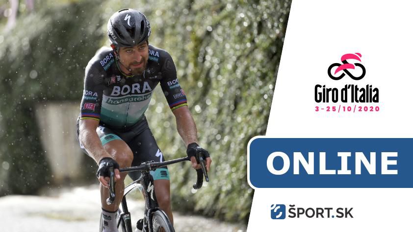 ONLINE: 11. etapa Giro d'Italia 2020