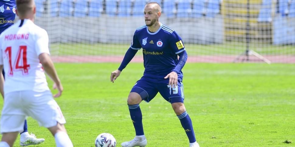 Vladimír Weiss ml. v drese ŠK Slovan Bratislava.