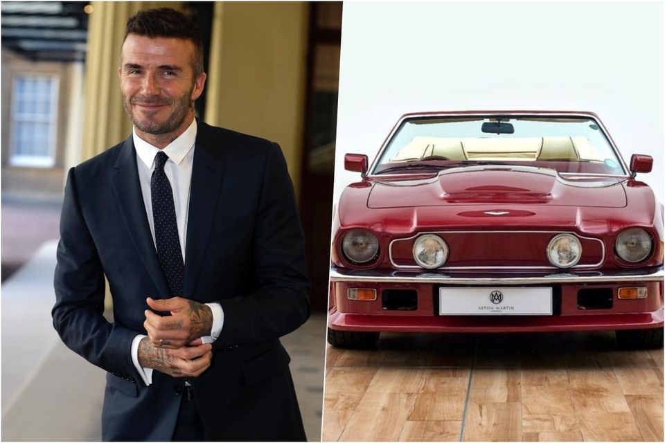 David Beckham predáva svoj Aston Martin.