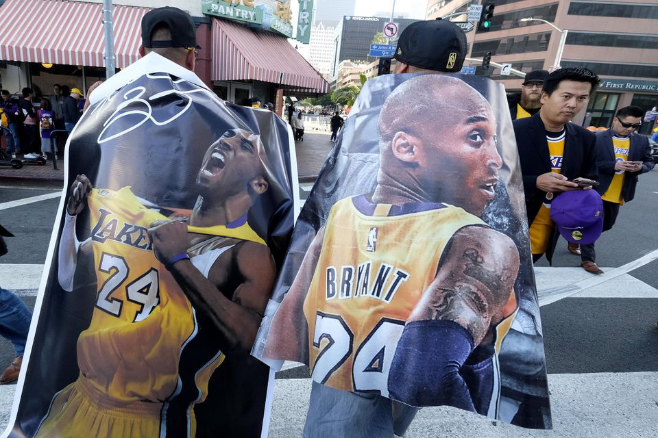 Fanúšikovia Kobeho Bryanta.