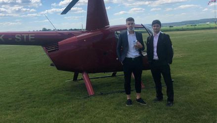 Na druholigový zápas vrtuľníkom, Zbrojovka Brno sa luxusne postarala o svojich maturantov